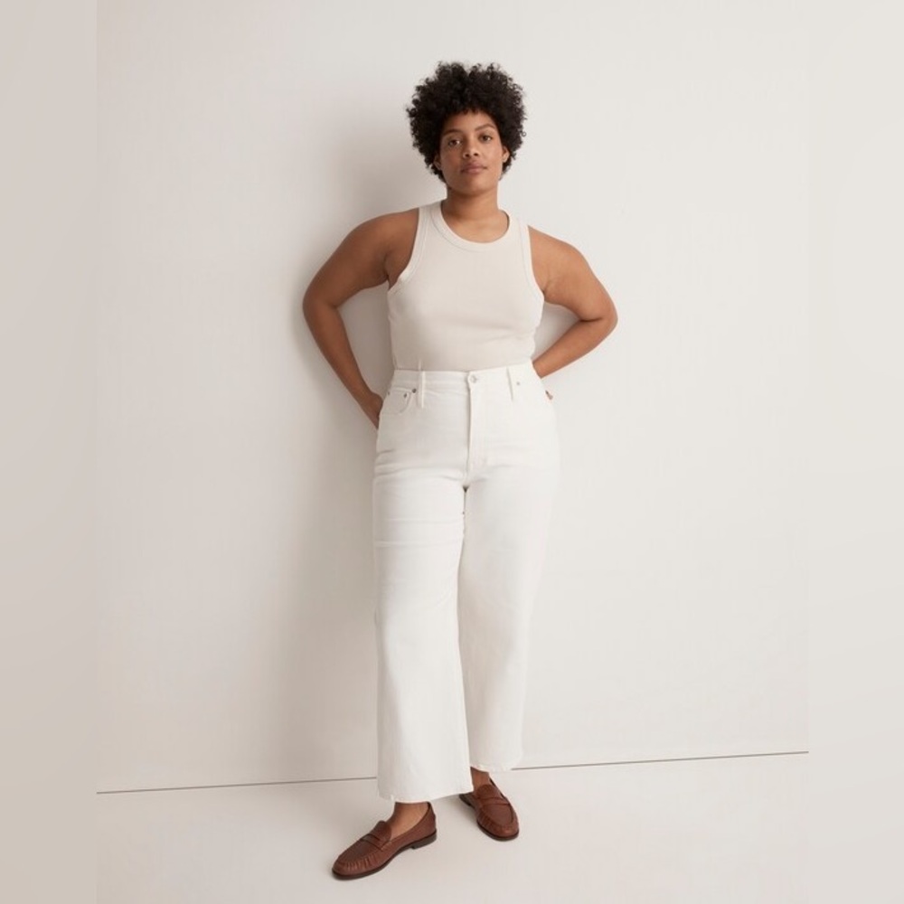 Madewell Perfect Vintage Wide Leg Crop